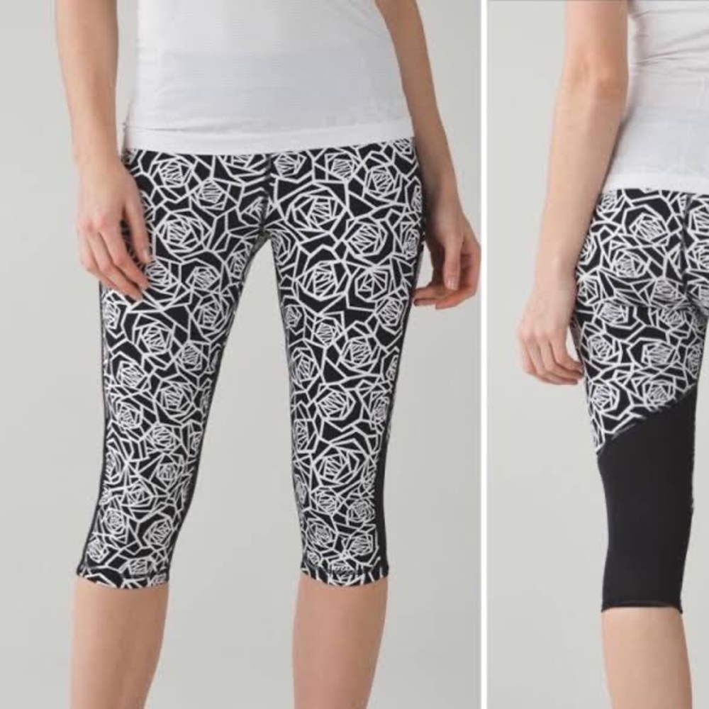 Lululemon real quick crop leggings NWOT​​​​​​​​​